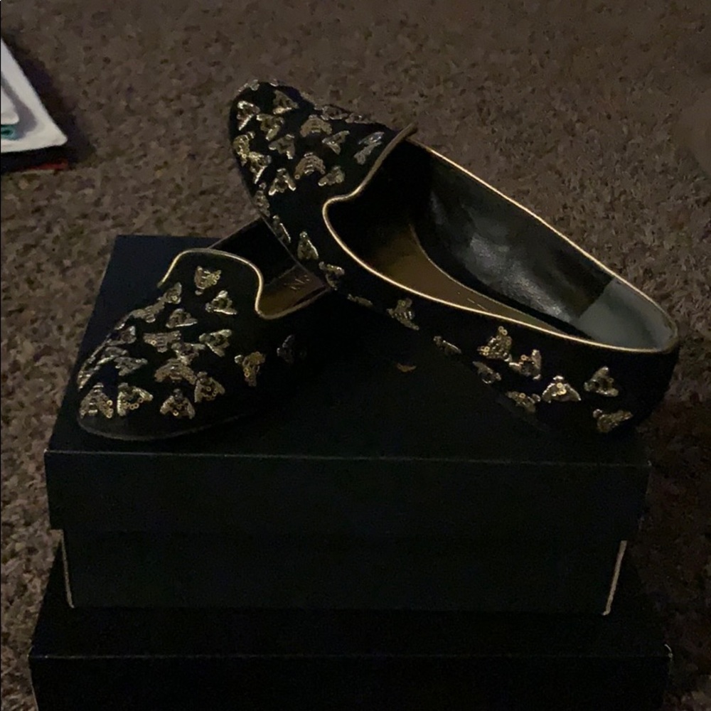 Alexander McQueen Bee Loafers
